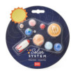 SET DE 9 GOMMES - SYSTEME SOLAIRE