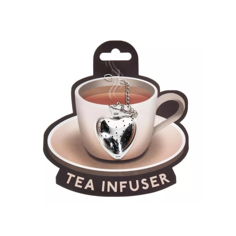 Infuseur à thé en acier inoxydable - Coeur