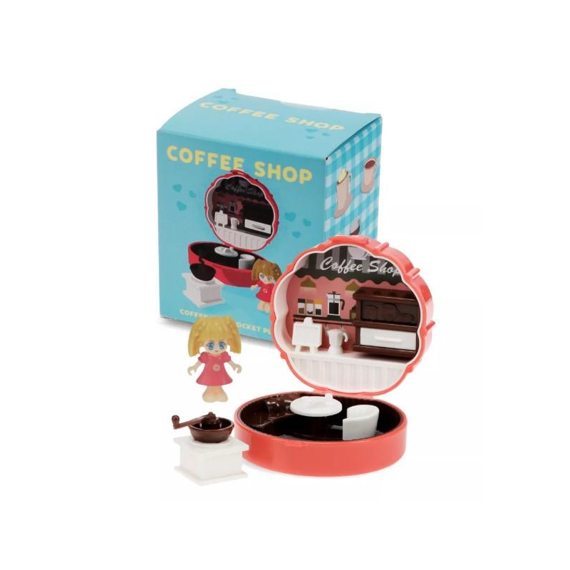 Petit ensemble de jeu compact - Café