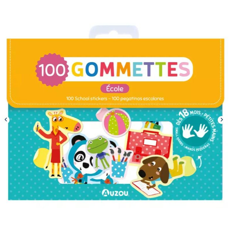 100 GOMMETTES ECOLE