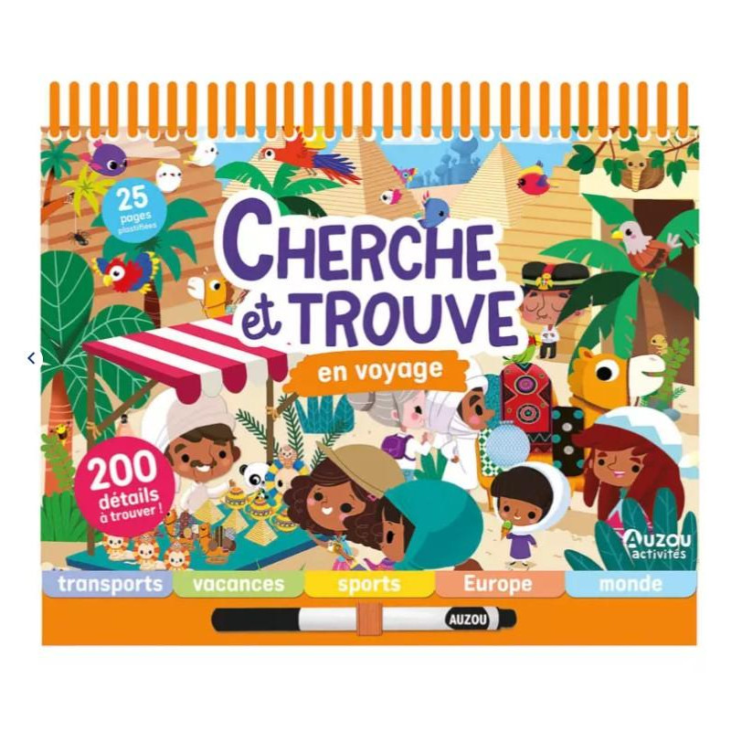 CHERCHE ET TROUVE - EN VOYAGE