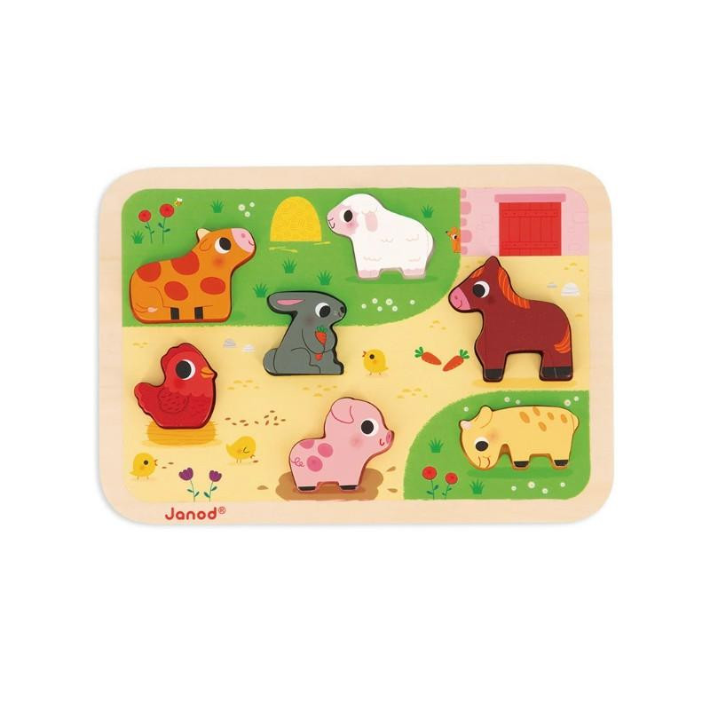 CHUNKY PUZZLE À LA FERME