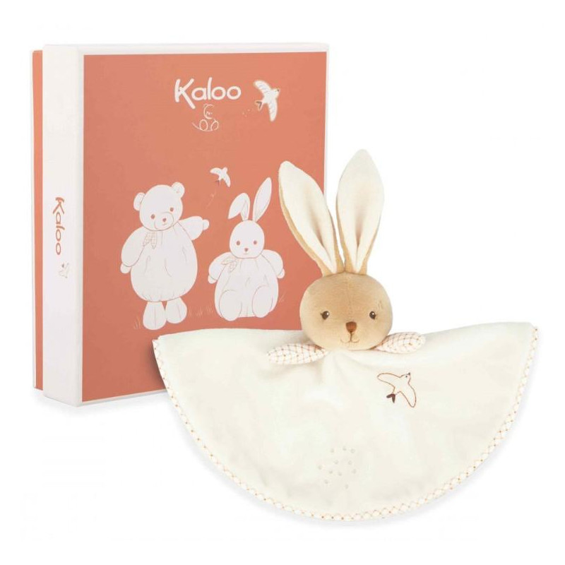 DOUDOU LAPIN ROND CREME