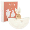DOUDOU LAPIN ROND CREME