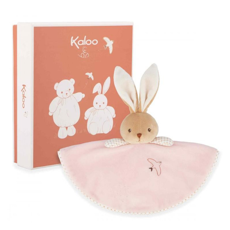 DOUDOU LAPIN ROND ROSE