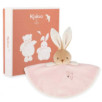 DOUDOU LAPIN ROND ROSE