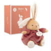 PATAPOUF LAPIN BORDEAUX 17CM MUSICAL