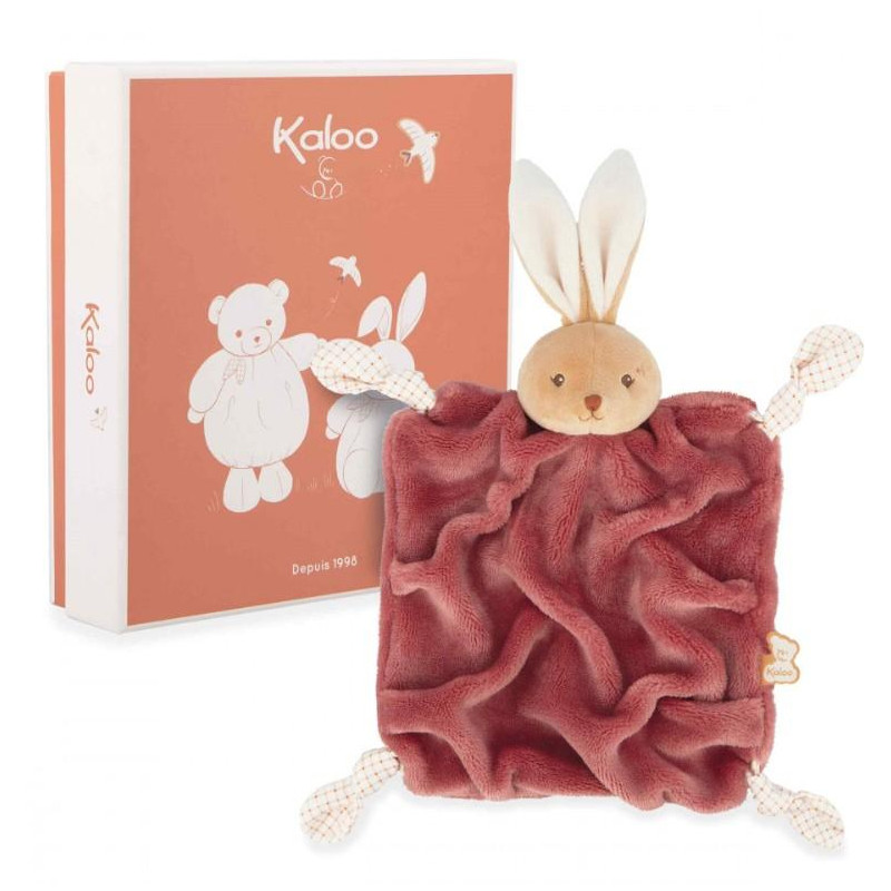 DOUDOU LAPIN BORDEAUX