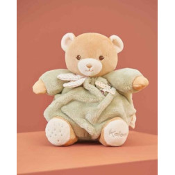 PATAPOUF OURS VERT 17CM