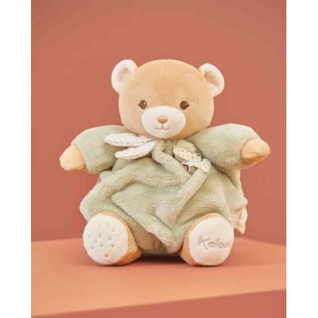 PATAPOUF OURS VERT 17CM