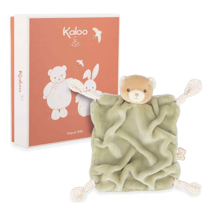 DOUDOU OURS VERT