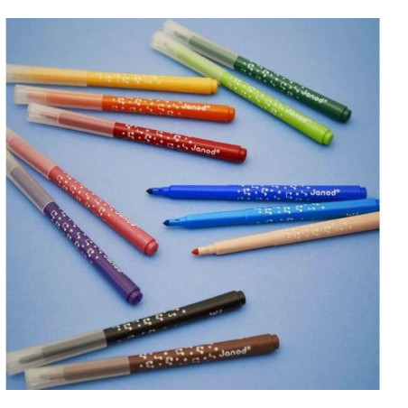 FEUTRES LONGUE DUREE X12