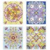 PEINTURE ARC-EN-CIEL MANDALAS