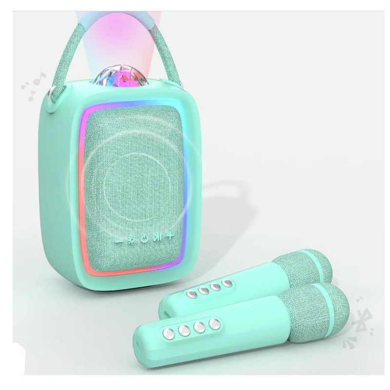 Enceinte lumineuse et karaoké - SINGY PARTY BLUEEnceinte lumineuse et karaoké - SINGY PARTY BLUE