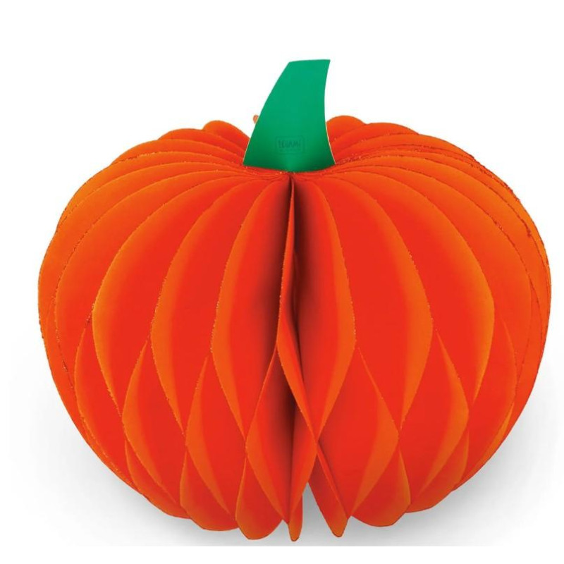 Citrouille d'Halloween Pliable en Papier -