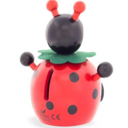 TIRELIRE : COCCINELLE