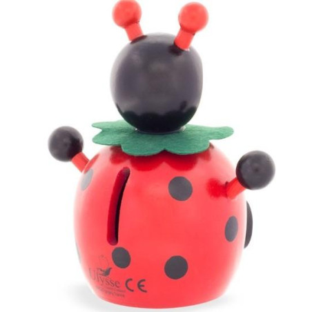 TIRELIRE : COCCINELLE