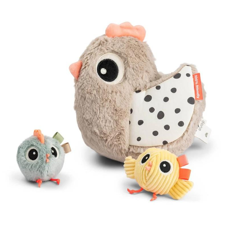 Jouet d'activité cache-cache - Clucky - sable