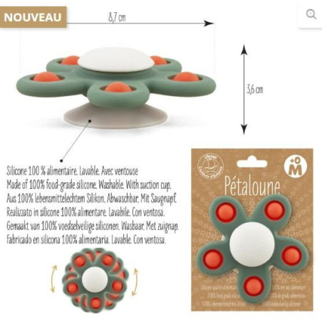 PÉTALOUNE 5P POP - GRISE