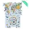 JEU STICKERS + POSTER MAPPEMONDE