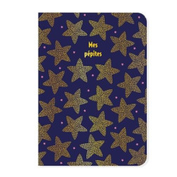 CARNET SOUPLE A6 MES PEPITES