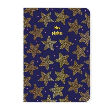 CARNET SOUPLE A6 MES PEPITES