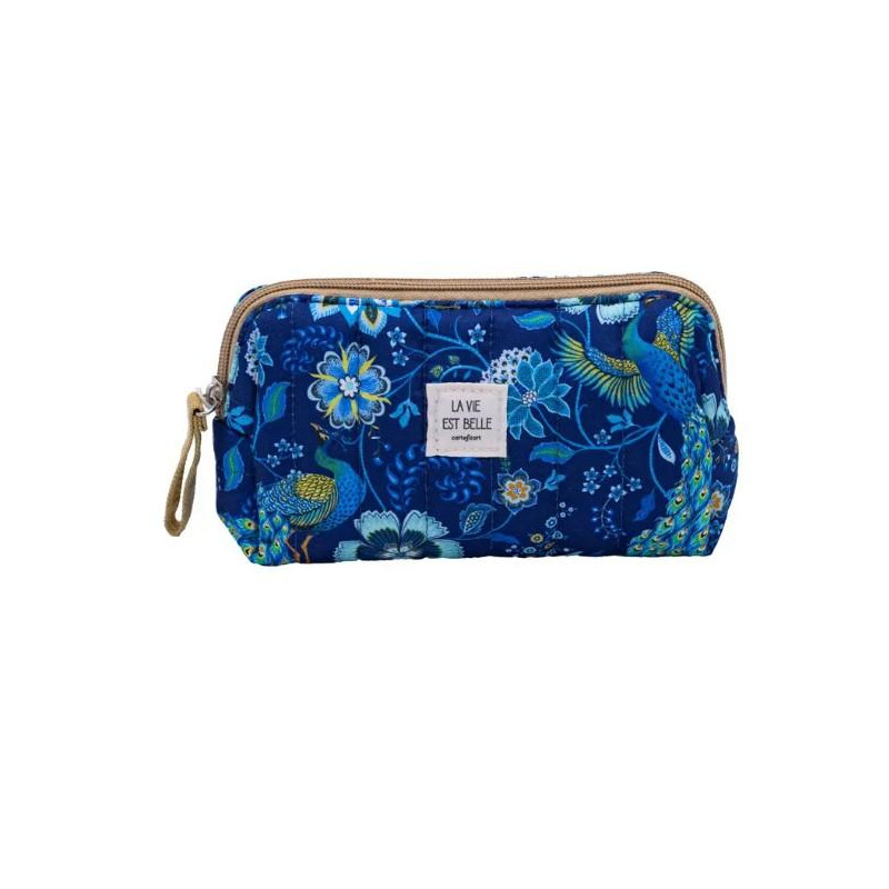 PETITE TROUSSE MATELASSEE PAONS du CACHEMIRE