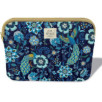 HOUSSE POUR ORDINATEUR PAONS BLEUS