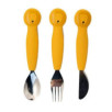 Couverts 3 pièces en silicone - LION