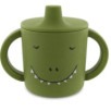 Tasse d'apprentissage en silicone - Dino