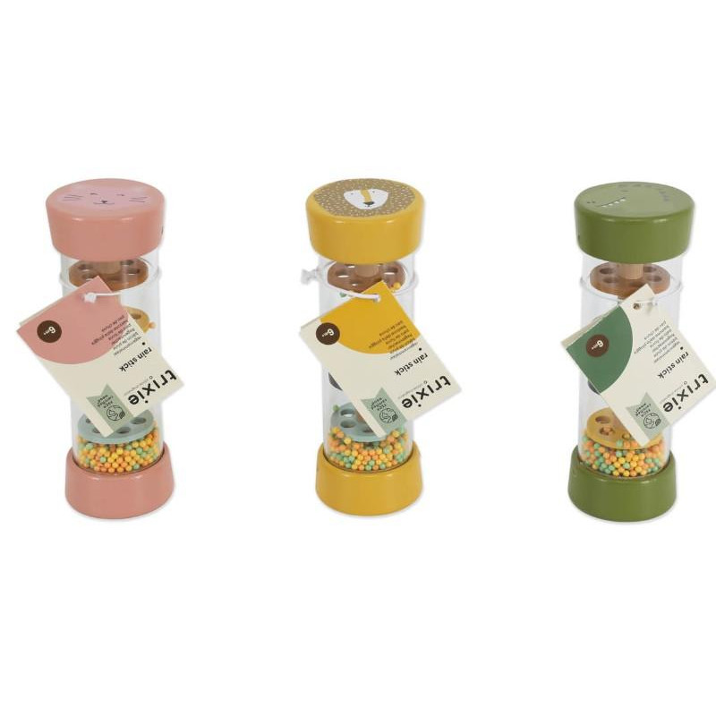 Bâton de pluie en bois boîte