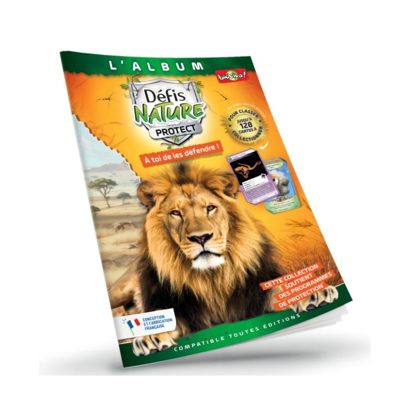 Album de classement - Couverture Lion d'Afrique