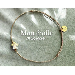 BRACELET BRELOQUE ETOILE DE NOEL