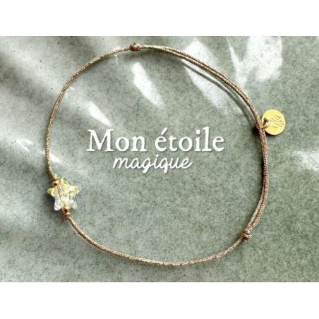 BRACELET BRELOQUE ETOILE DE NOEL