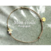 BRACELET BRELOQUE ETOILE DE NOEL