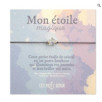 BRACELET BRELOQUE ETOILE CRISTAL - MARINE DORE