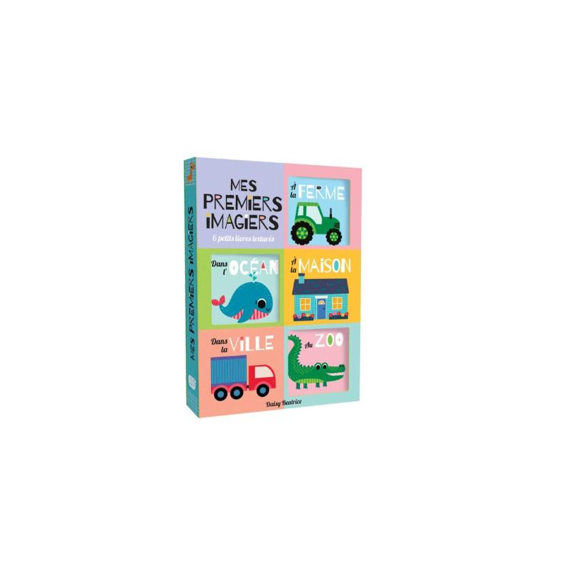 Mes premiers imagiers – 6 petits livres texturés