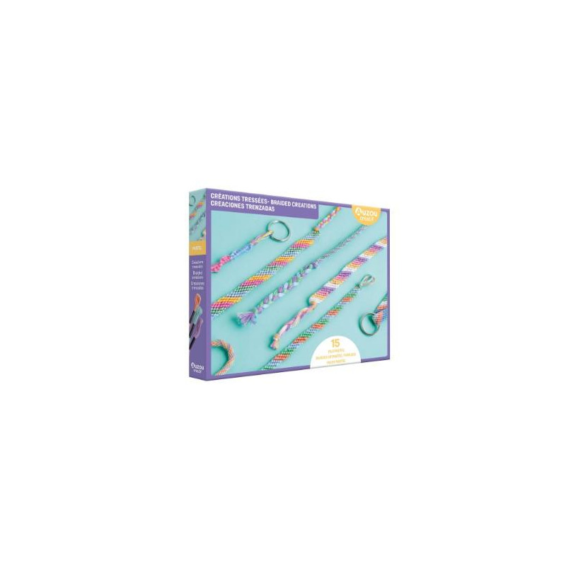 CREATIONS TRESSEES FILS PASTEL