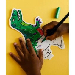2 Coloriages gonflables - Dinos