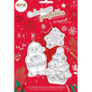 Noël - 3 coloriages gonflables à suspendre