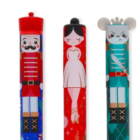 SET DE 3 STYLOS GEL EFFAÇABLE - CHRISTMAS 2025
