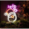 ENSEIGNE LUMINEUSE EFFET NÉON - SANTA CLAUS - PERE NOEL