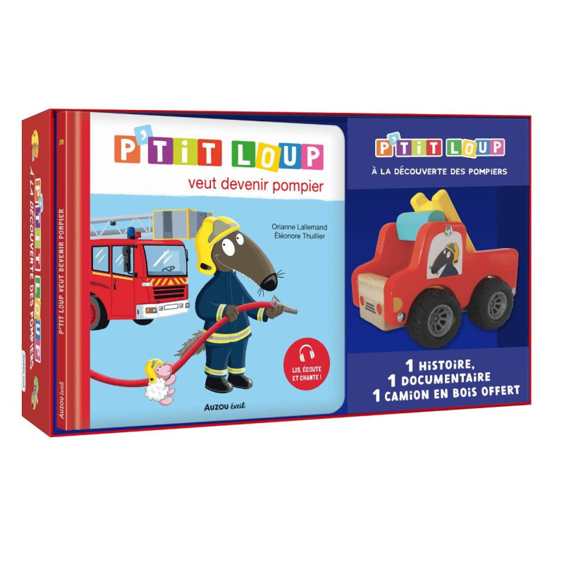 P'TIT LOUP - À LA DÉCOUVERTE DES POMPIERS