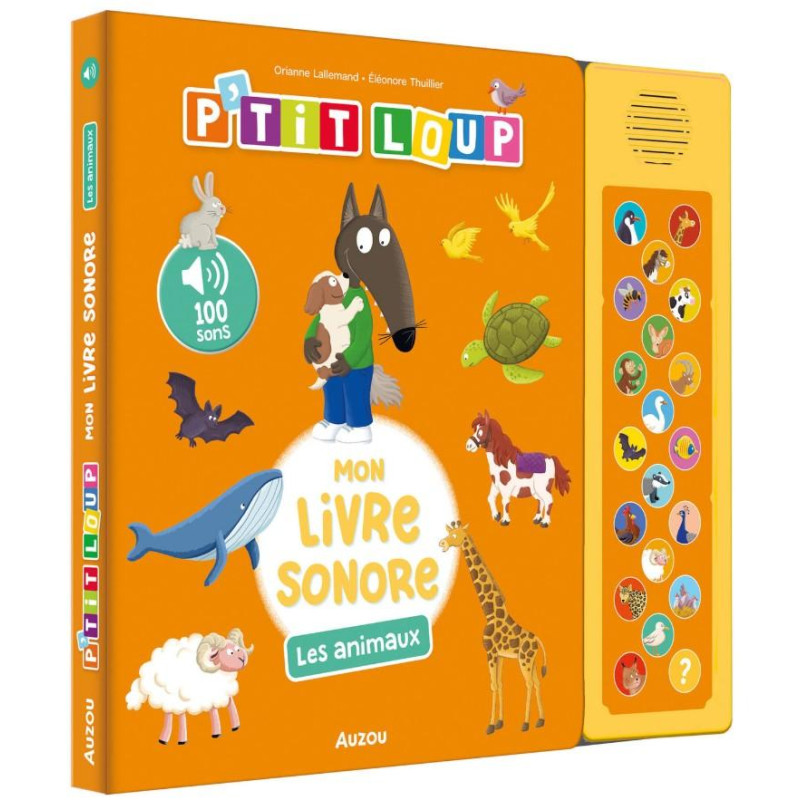 P'TIT LOUP - MON LIVRE SONORE