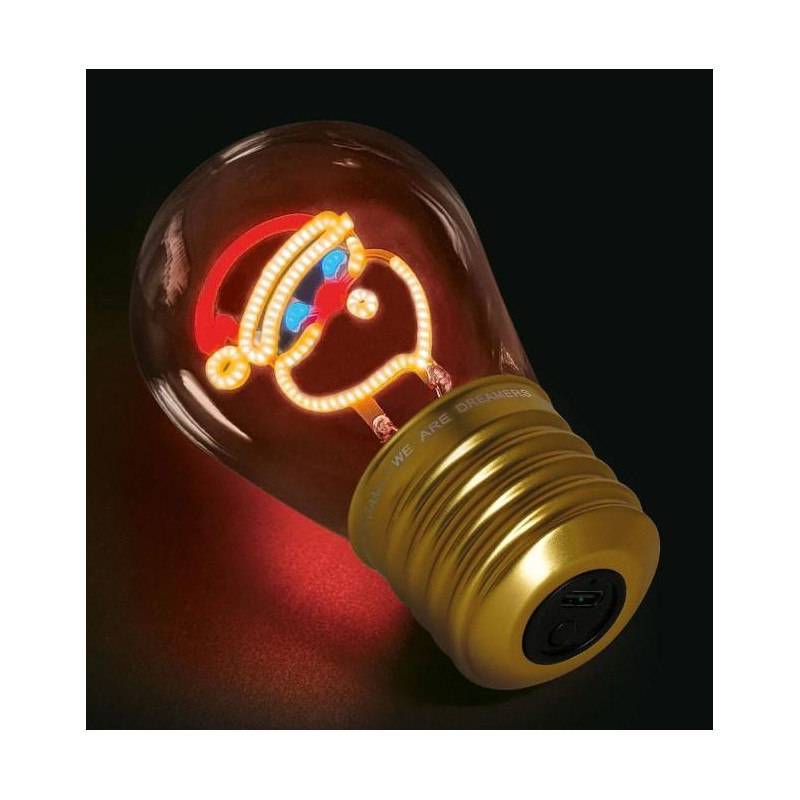 LAMPE DE TABLE FORME AMPOULE - JOY