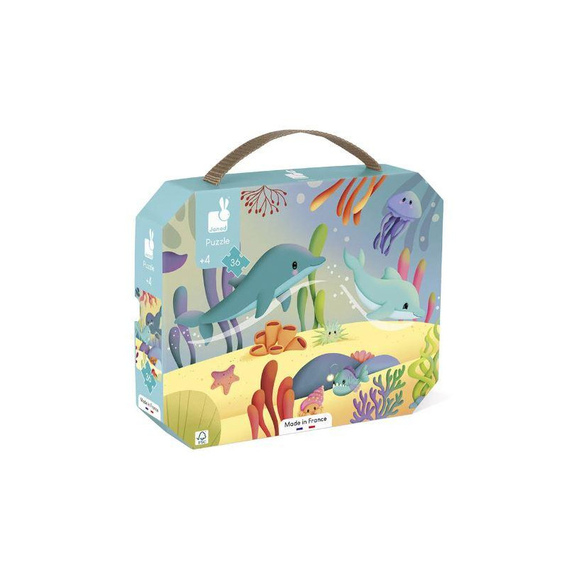 PUZZLE FRISE LES ANIMAUX MARINS