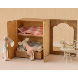 Studio de danse avec Petite sœur et Petit frère Souris