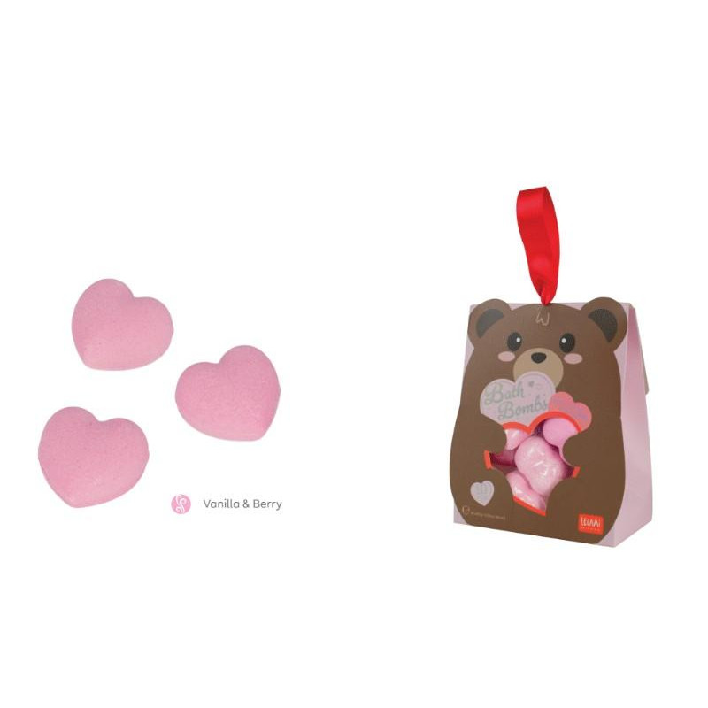 SET DE 10 BOMBES DE BAIN - TEDDY BEAR