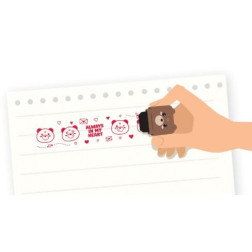 TAMPON ROULEAU DÉCORATIF - TEDDY BEAR