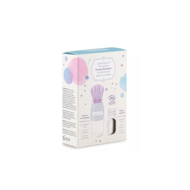 Pinceau scintillant - Argent